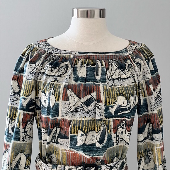 Burberry Printed Mini Dress - Picture 4 of 14